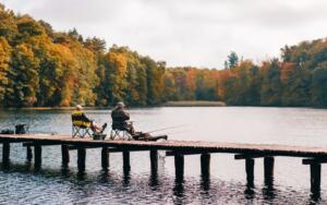 Boating restrictions on a peaceful lake