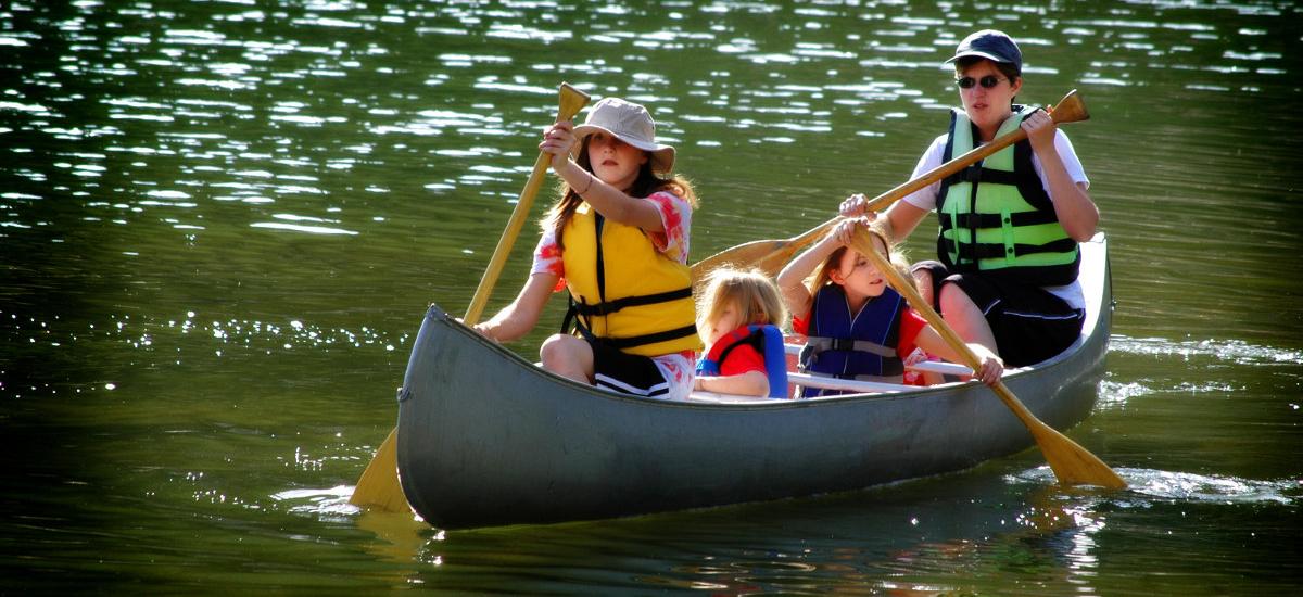 Exercising on the Lake: Canoeing and Kayaking