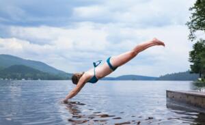 lake swimming