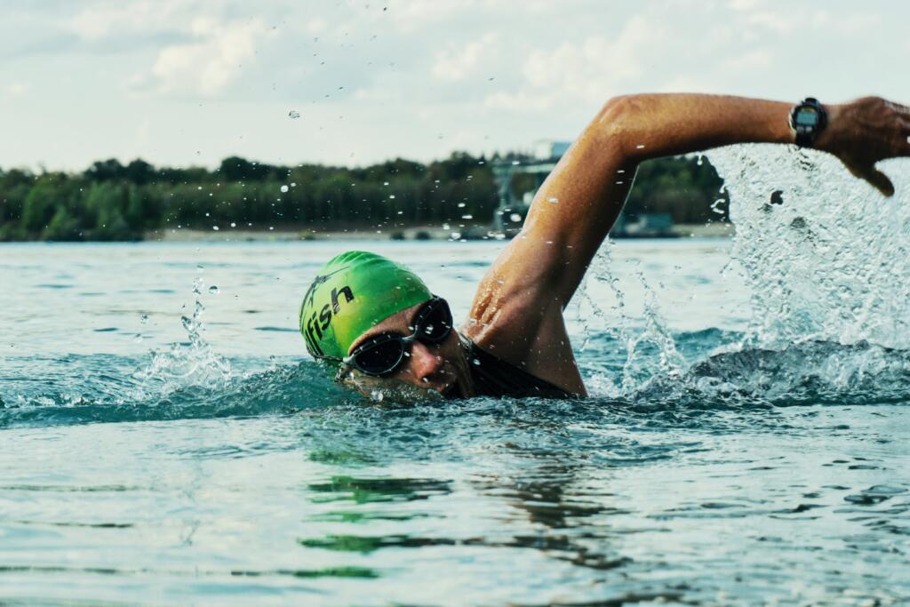 Lake Fun: Swimming