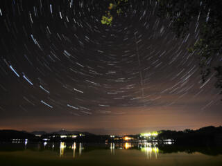 stargazing on the lake