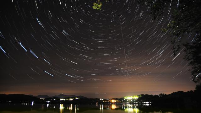 stargazing on the lake