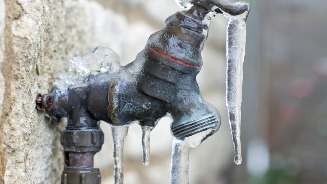 frozen hose faucet