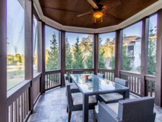 Screened in Dining Room