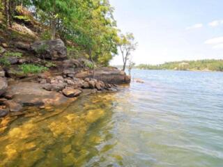 Shoreline view of Smith Lake