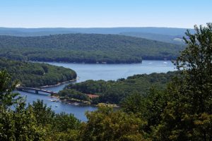 Deep Creek Lake in Maryland aerial view of Deep Creek Lake in Maryland
