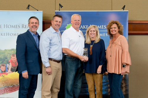 Lake Homes Realty CEO, COO and Splash Award winners