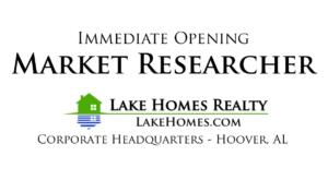 Lake Homes Realty - Job Opening - Real Estate Market Researcher