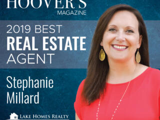 Hoover's Magazine Best Real Estate Agent 2019, Stephanie Millard