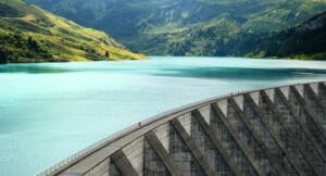 largest man-made lake in the world by surface area