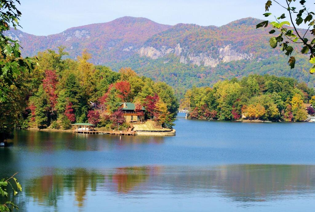 asheville caroline du nord lac