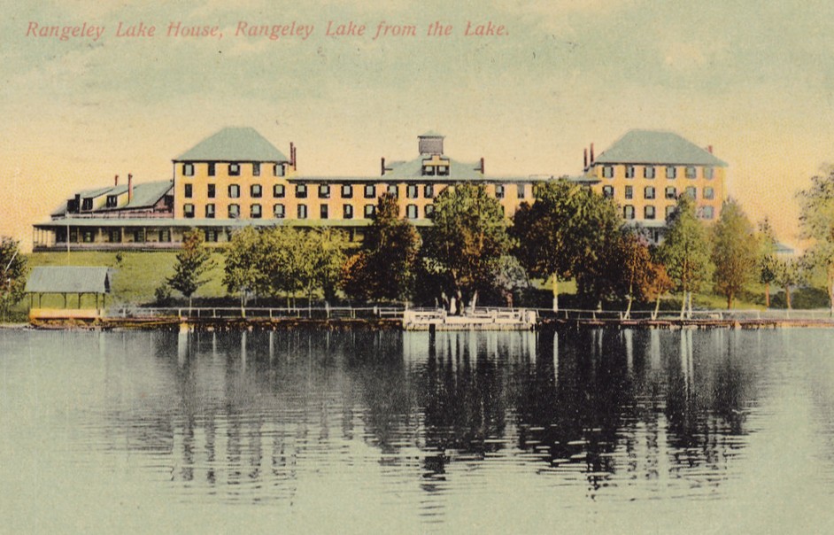 Rangeley Lake House postcard
