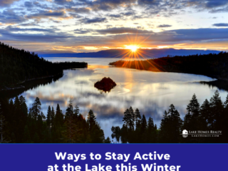 Ways to stay active at the lake this winder