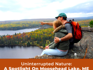 Moosehead Lake Father and daughter