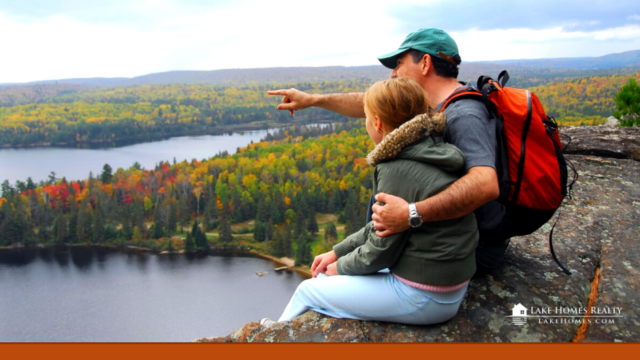 Moosehead Lake Father and daughter