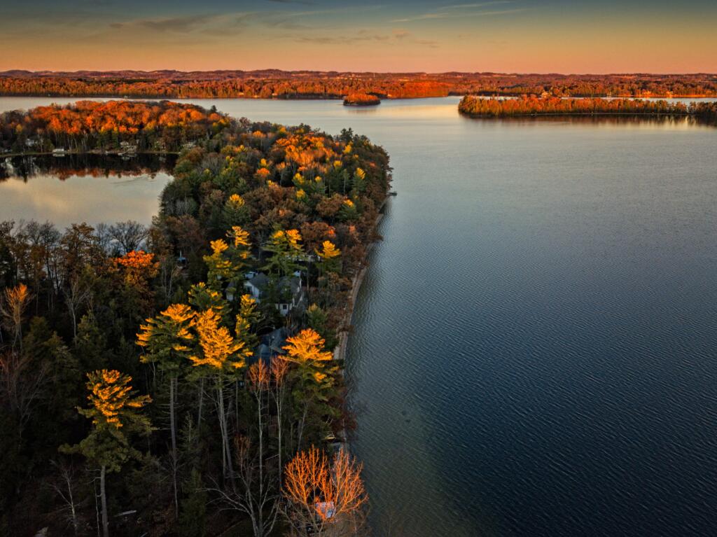 fall foliage traverse city michigan