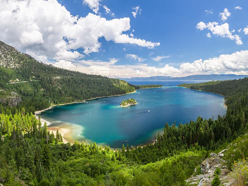 Lake Tahoe clear lake