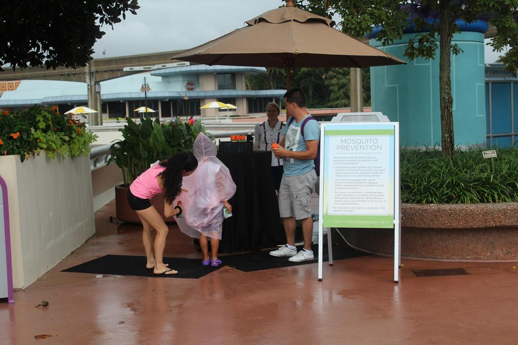 bug spray station