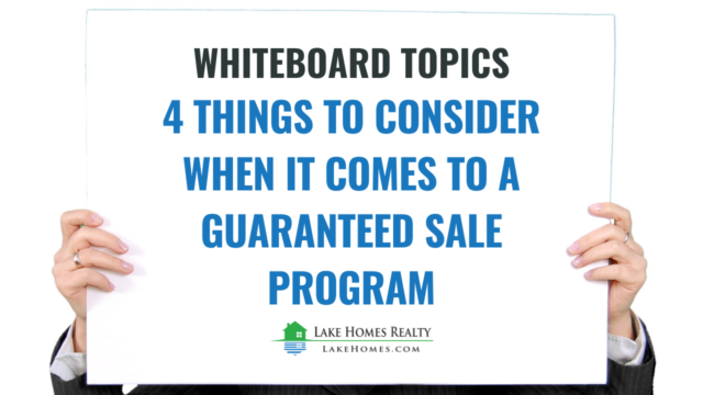 Whiteboard Topics: 4 Things to Consider When It Comes to a Guaranteed Sale Program