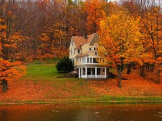 Fall home curb appeal