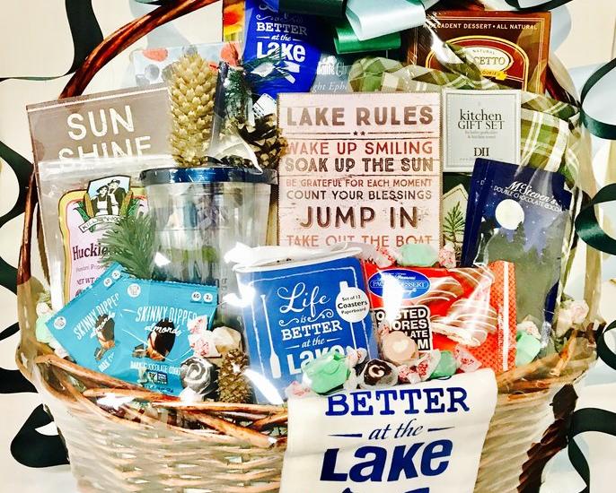 Lake-Inspired Gift Baskets