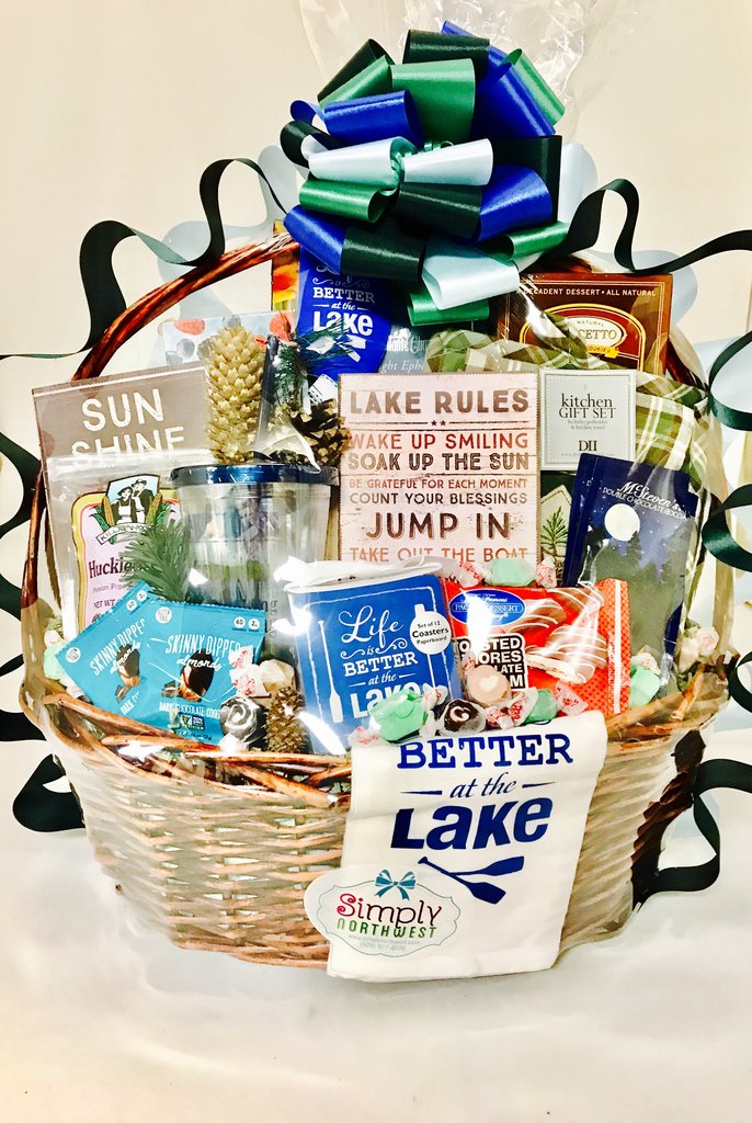 Lake Inspired Gift Baskets