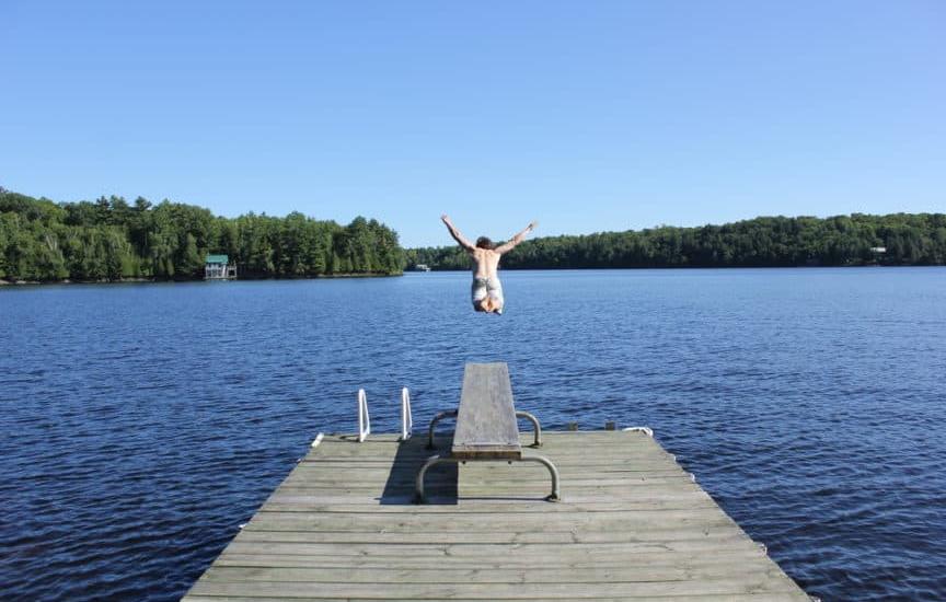 Sliding Safely: Diving Boards and Slides for Your Lake House