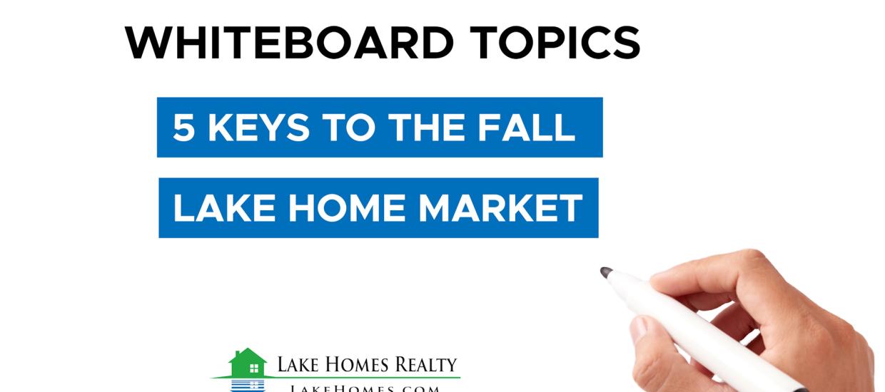 Whiteboard Topics: 5 Keys to the Fall Lake Home Market