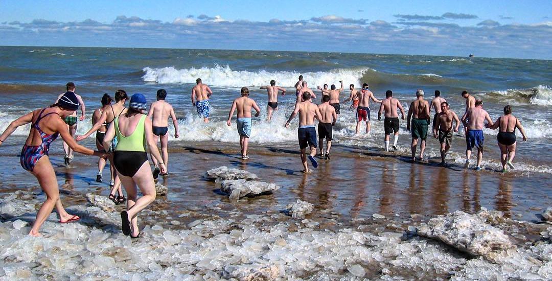 Popular Polar Plunges in Lake Areas