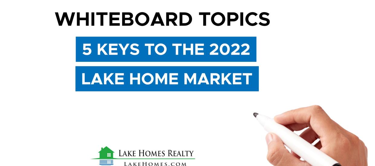 Whiteboard Topics: 5 Keys To The 2022 Lake Home Market