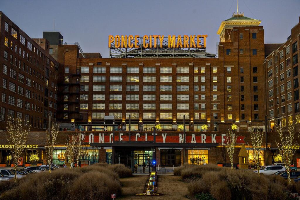 Ponce City Market, a hotspot for restaurants, bars, and shops.