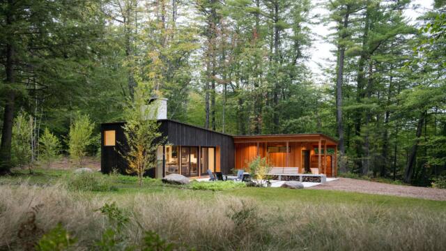Wabi-Sabi Inspired Cabin on Loon Lake, NH