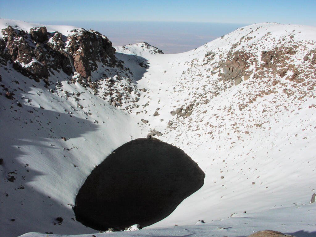 Lake Licancabur in Boliva/Chile. 