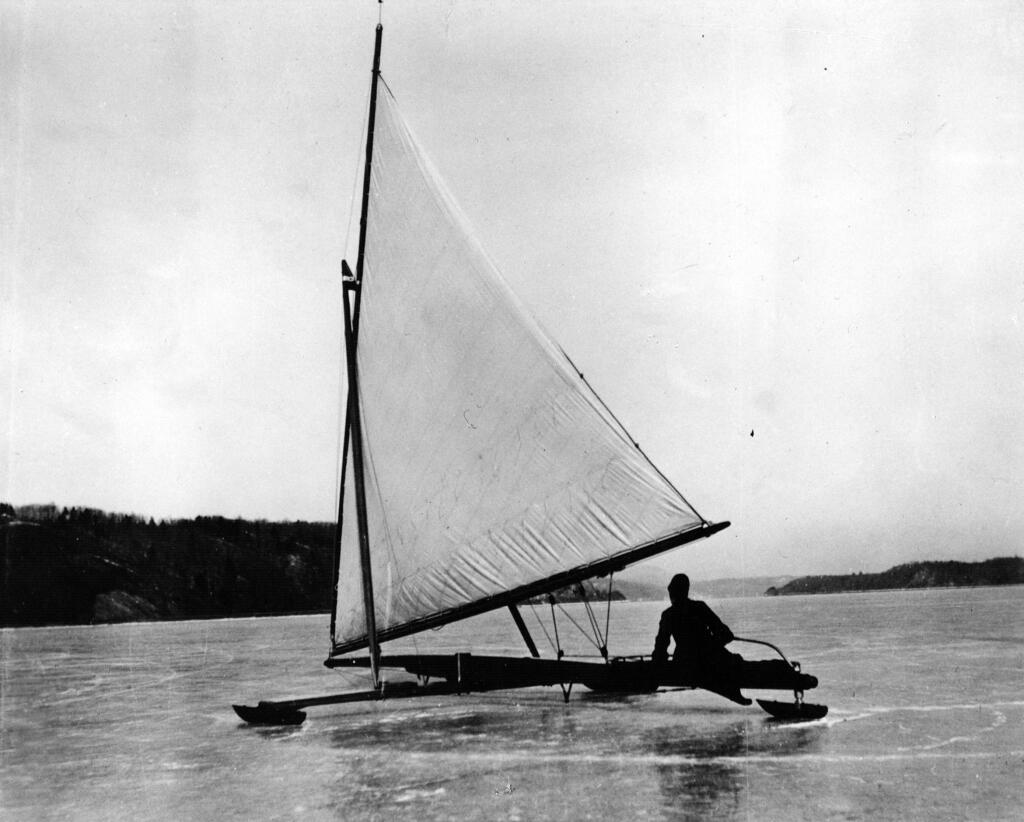 historic ice boat 