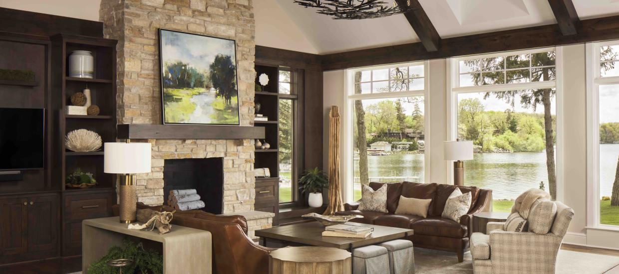 At Home on the Water: A Multi-Generational Family Lake Home on Lake Nagawicka, WI
