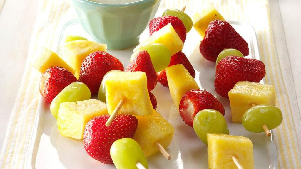 fruit kabobs