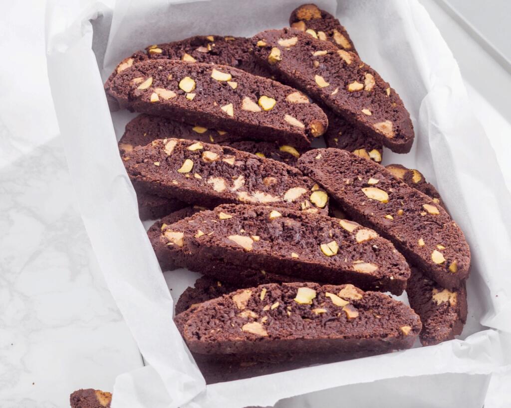 chocolate biscotti