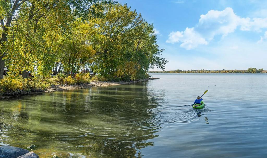 Kayaking in Watertown, South Dakota