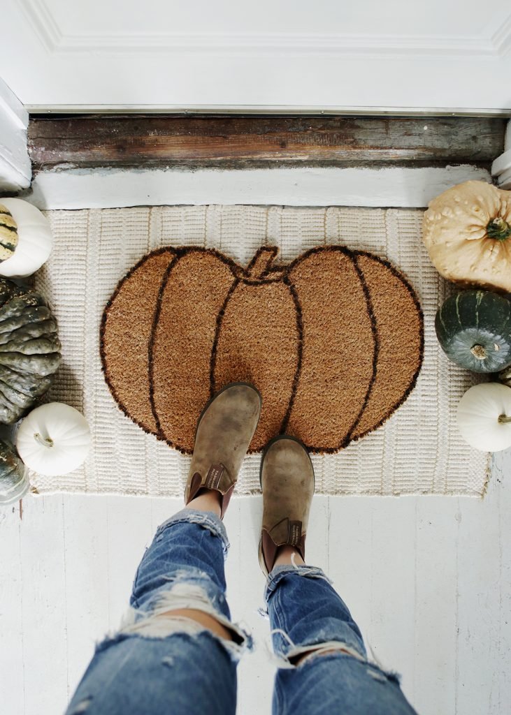 Pumpkin Doormat