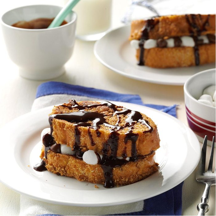 S'more Stuffed French Toast