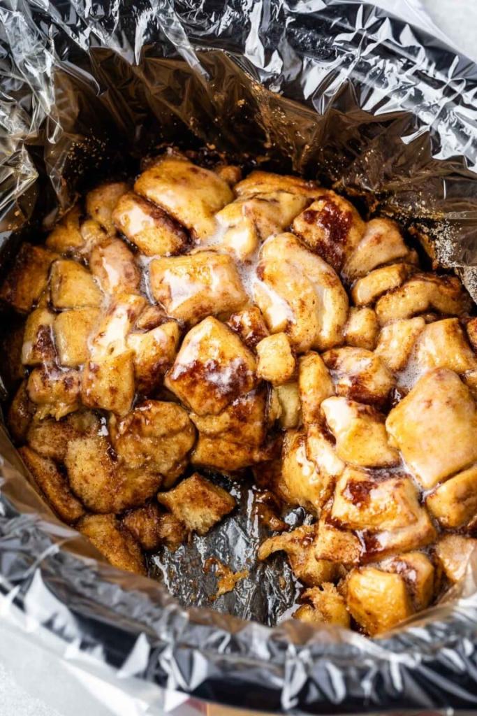 Monkey bread in a crockpot