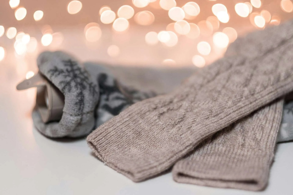 Layer Up with Thermals like socks and a hot water bottle