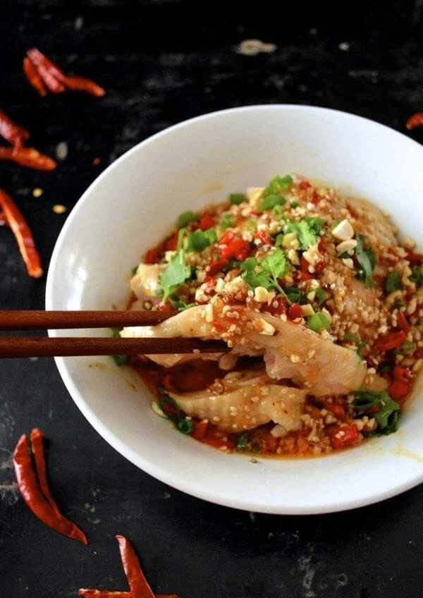 Sichuan Chicken in Chili Oil Sauce
