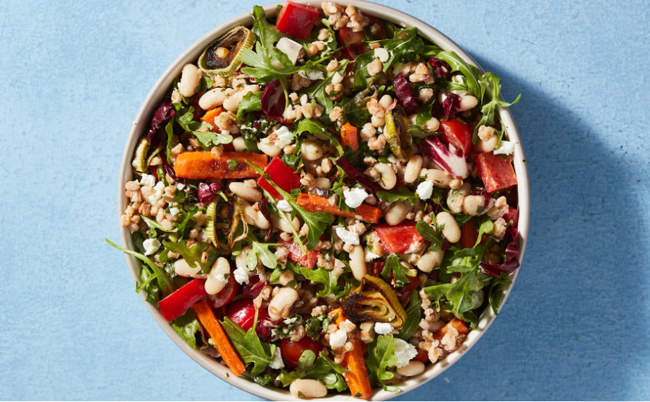 Farro and White Bean Salad
