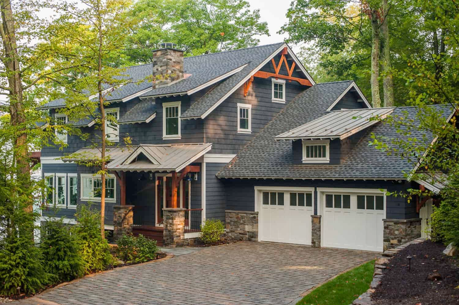 Image illustrating Commanding Colors That Create Instant Curb Appeal— and Shoreline Envy—for Your Lakeside Home