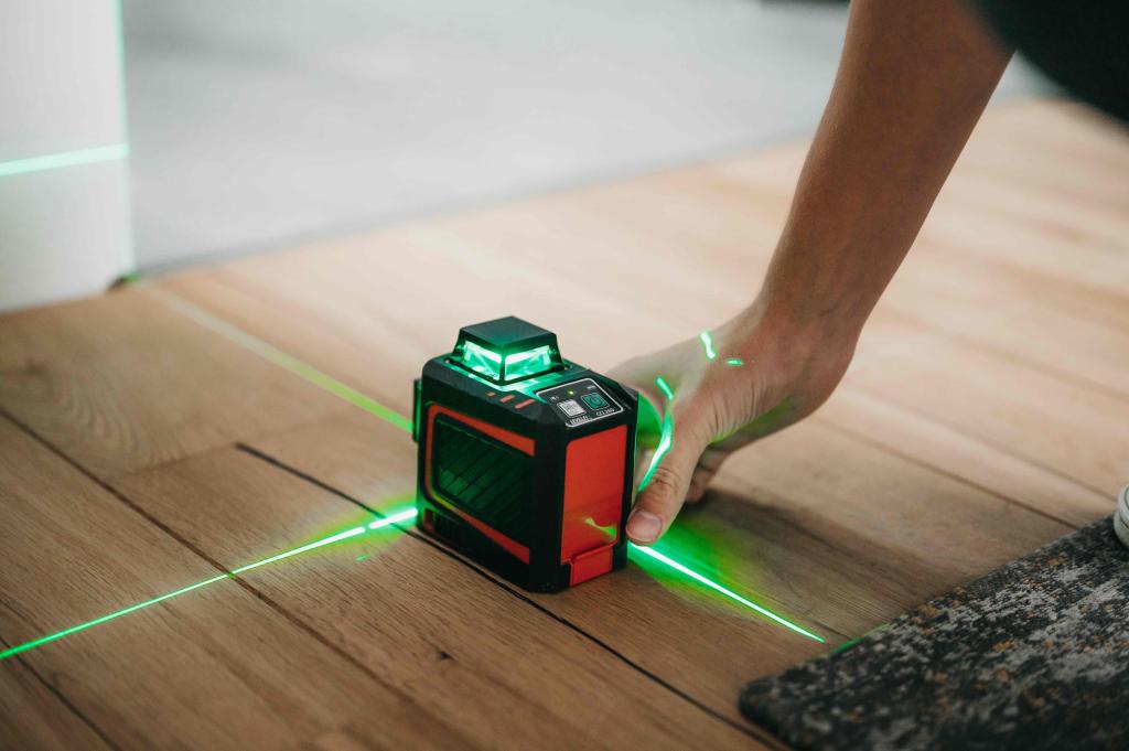 Laser measuring tool illustrating Basic Tips for Accurate Measurements