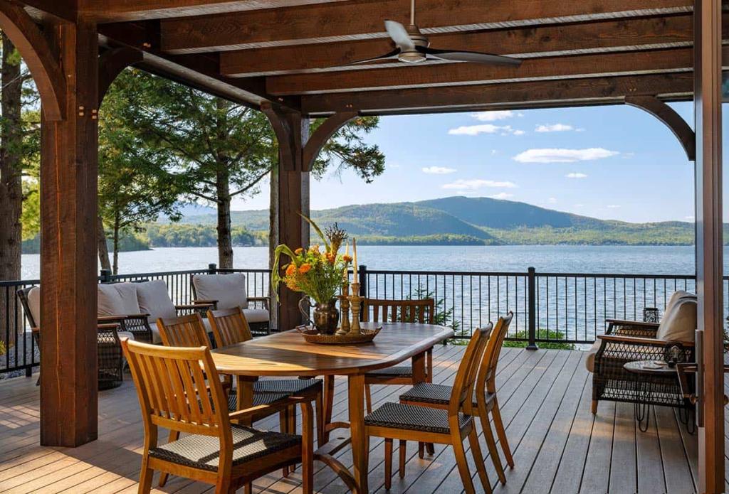 Timber-Frame Covered Porches