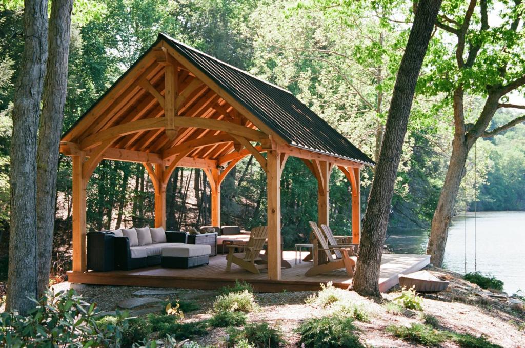 Freestanding Lakefront Pavilions
